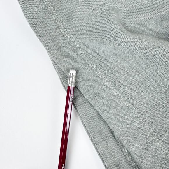 Zara Cropped Hoodie Sweatshirt Sage Green Women's Size M - Picture 9 of 9